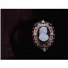 Image 1 : Victorian Hardstone Cameo "Lady In Profile" 14K#1138363