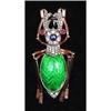 Image 1 : Antique Bug Pin With Precious Stones #1138615