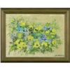Original oil on wood floral painting entitled #1162882