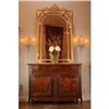 19th-Century French Hand-Carved Oak Buffet #1162901
