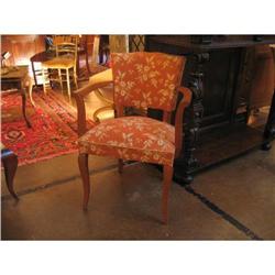 Pair of French Art Deco Bridge Chairs #1162904