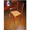 French Napoleon III Bamboo Chair #1162921