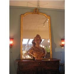 French Louis XVI Gold-Leafed Mirror #1162938