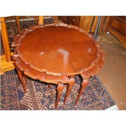 1920 Pie Crust coffee table 5 pc  #1163314