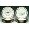 Antique Royal Copenhagen Porcelain Plates Fish #1163557