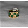 Estate Columbian Emerald Diamond Ring 14kt gold#1163596