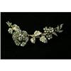 Diamond Tremblanc Brooch European cut gold #1163597