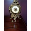 Image 1 : FRENCH INSPIRED MANTLE CLOCK-PORCELAIN FACE #1163665