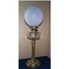 DUPLEX  DOUBLE WICK BRASS OIL LAMP #1163667
