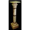 Image 1 : 19c Onyx Marble and Ormolu Pedestal Stand #1163758