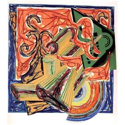 Frank Stella Collage Painting Modern Butcher Ox#1163805