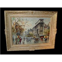 ANTOINE BLANCHARD French Listed Oil Painting #1163811