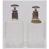 1940's Pressed Glas 2 LIKER DECANTERS #1158519