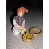 Image 1 : India cloth snake charmer with snake and basket#1158685