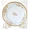 Image 1 : Plate Elite Limoges Bawo and Dotter Roses #1158791