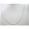 Image 1 : 14K SOLID GOLD CABLE CHAIN NECKLACE 18 INCHES #1159012