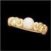 Image 1 : 14K GOLD RING  w CULTURED PEARL #1159064