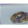 Image 1 :  gold criss cross ring #1159120