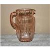 Image 1 : Anchor Hocking Depression Glass Pink Pillar #1159355