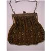 Image 1 : Copper Colored Beaded Purse #1159631