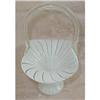 Image 1 : MURANO Lattice BASKET Latticino Glass VINTAGE #1160125