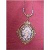 Image 1 : BEAUTIFUL VICTORIAN CAMEO NECKLACE #1160370