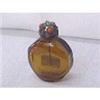 Image 1 : Amber Glass Snuff Bottle #1160411