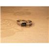 Image 1 : Estate 14K WG Sapphire Channel Diamond Band  #1161016