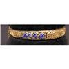 Image 1 : Bangle bracelet filigree and enamel #1161804