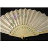 Image 1 : Fan. Celluloid and Satin Hand Painted #1161844