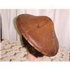Vintage Chinese Cooley Hat of Woven  Bamboo #1161988