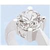 Image 1 : THREE STONE DIAMOND engagement ring gold real #1162131