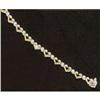 0.90 ct diamond heart jewelry link BRACELET #1162223