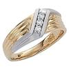Diamonds 0.60 ct G VS1 diamond ring two tone #1162267