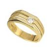 0.5 carat G VS1 diamond solitaire ring yellow #1162278