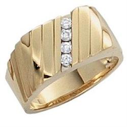 Diamonds 0.60 carat G VS1 diamond ring yellow #1162321