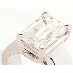 0.5 carats diamond ring emerald cut jewelry #1162328