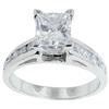 Image 1 : 1.5 carat DIAMOND PRINCESS CUT antique look #1162350