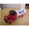 Bank, Mobil Gas, Delivery truck,metal,7" long #1162606