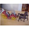 Toy ,Cast Iron Carriage,Pr.horses & 2 ladies #1162609