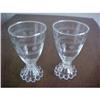 Candlewick Fruit Juice Glasses,Etched,Pr. #1162664