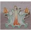 Elegant Art Nouveau/deco Bisque  Woman Vase #1162788