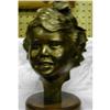 Lovely Bronze Child's Head Bust #1162793