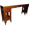 Image 1 : Chinese Qing Dy. Wood Engraved Console Table #1184212