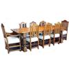 Image 1 : Antique Colonial Revival 8 Chair Dining Set #1184284