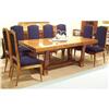Image 1 : Set 8 French Art Deco Tallback Dining Chairs #1184316