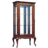 Antique Anglo-Indian Teakwood Display Cabinet #1184342