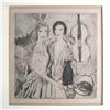 LAURENCIN Etching Jeunes Filles au Violoncelle #1184344