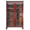 Antique Portuguese Teakwood Bookcase #1184351