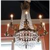 Image 1 :  Crystal Empire Style Beaded Chandelier #1184504
